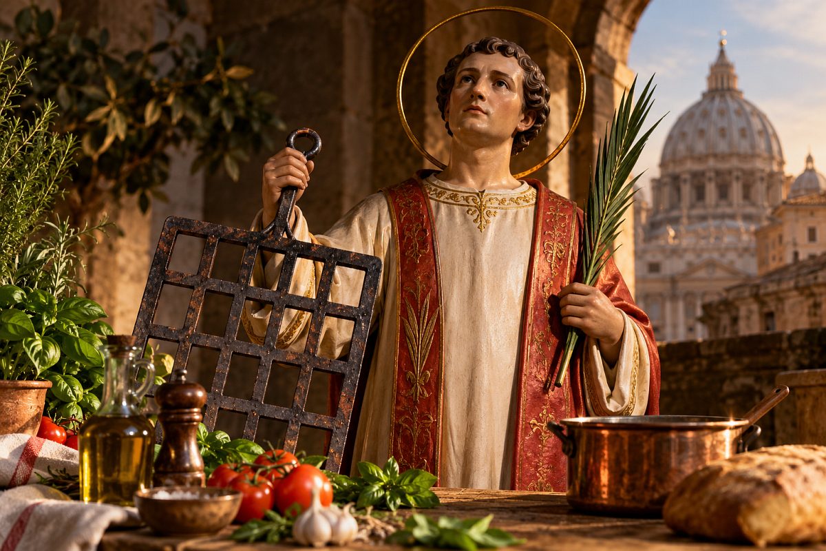 Święty Wawrzyniec – patron kucharzy. Kim był i dlaczego jest opiekunem gastronomii