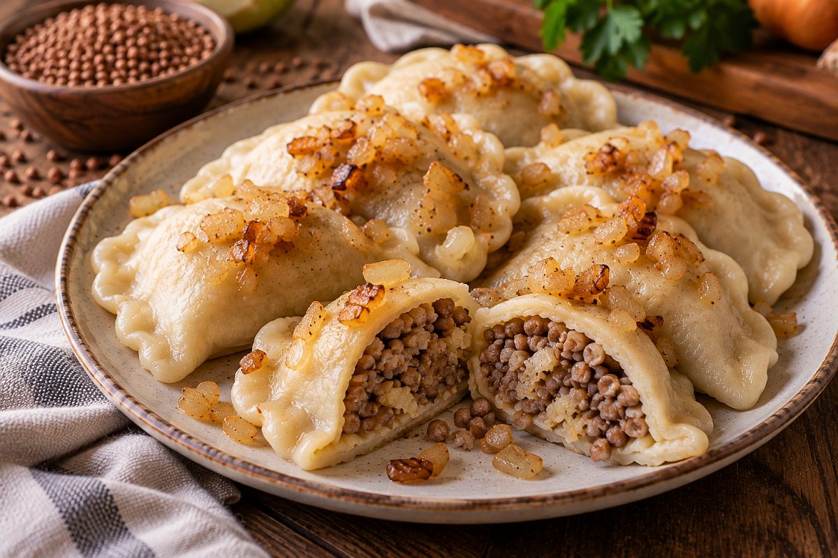 Pierogi zaduszne z kaszą gryczaną